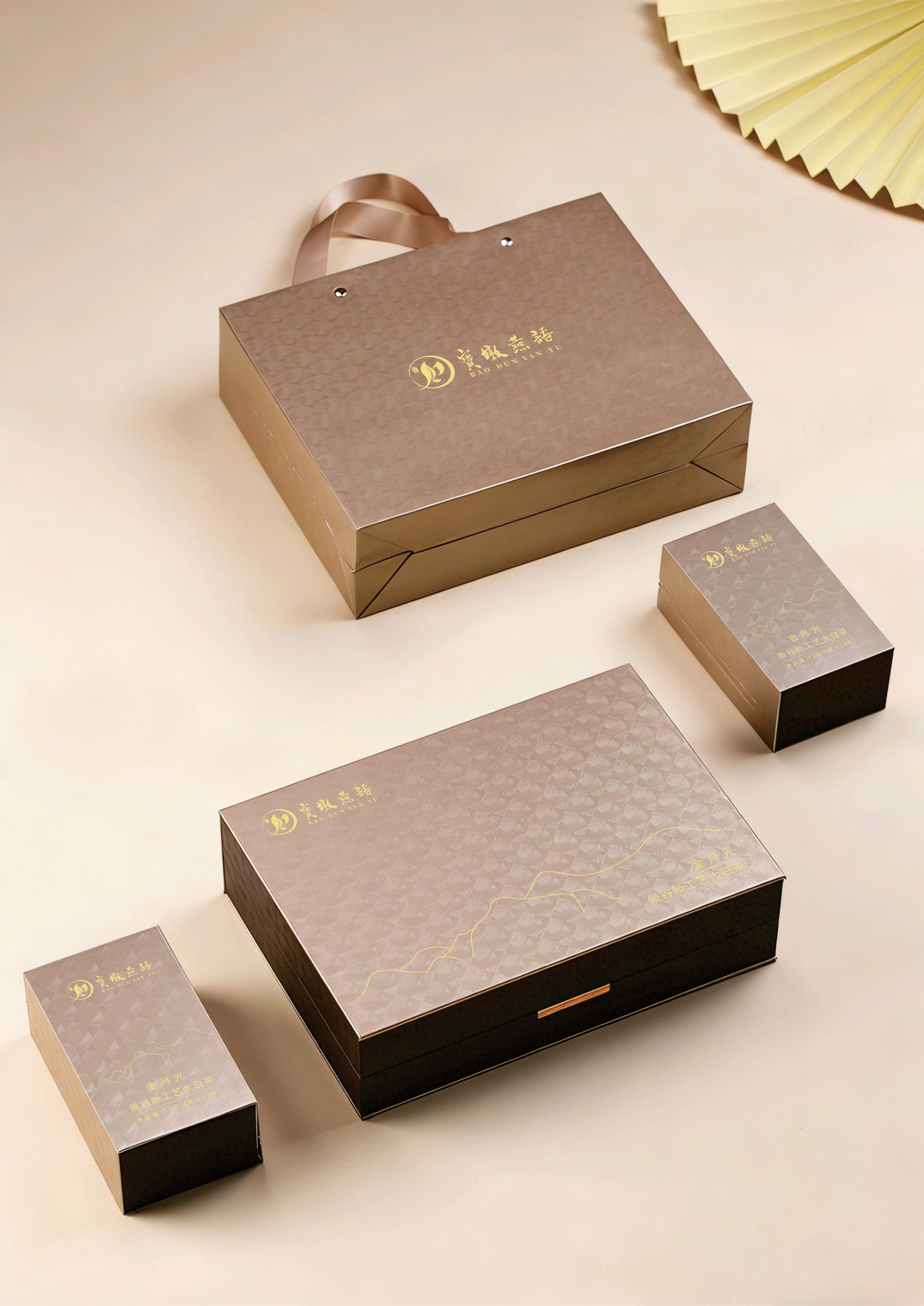 Tea gift boxes prepared for export